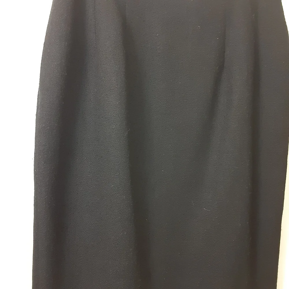 Dior Elegant Black Double-Breasted Pea Coat